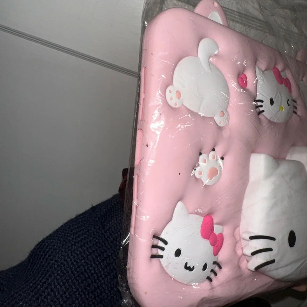 Pink Hello Kitty Tablet case with strap